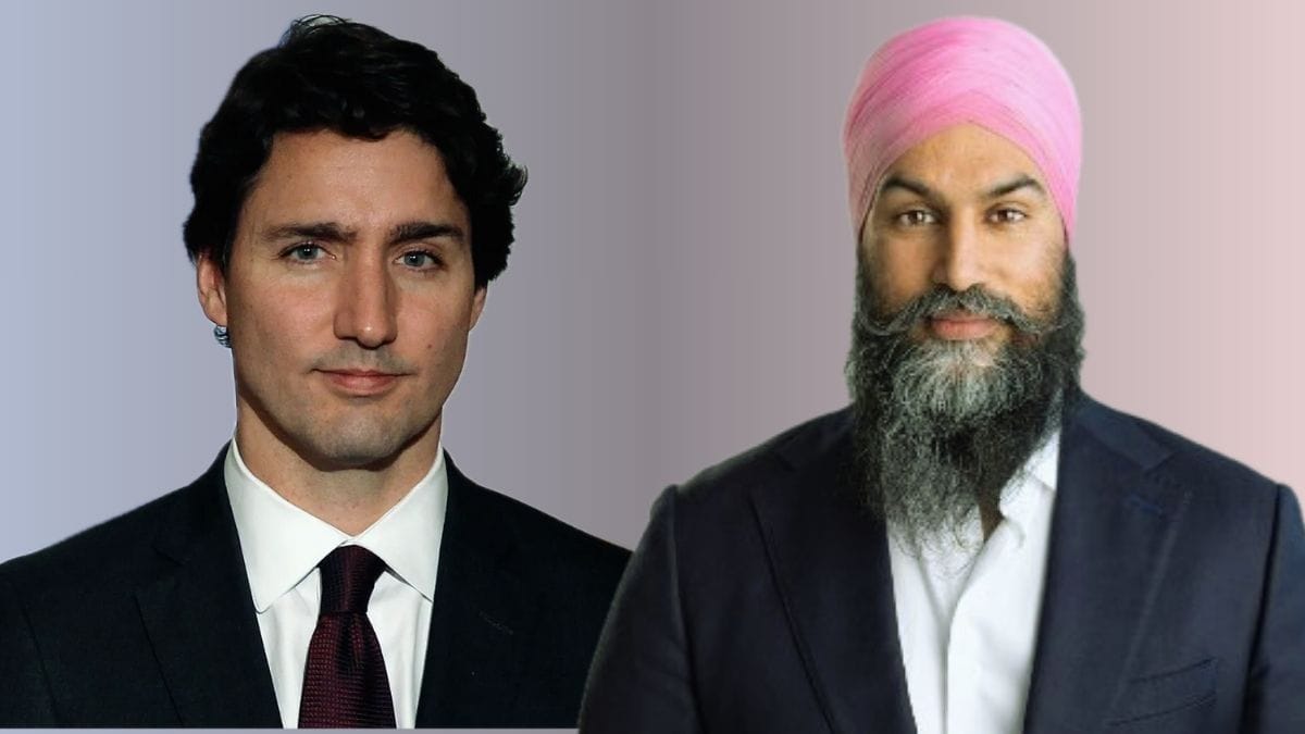 Jagmeet Singh No-Confidence Motion Trudeau Leadership