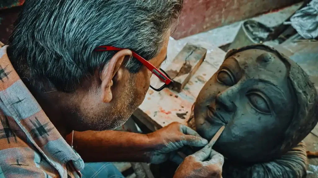 What is sculpture? Sensational scope in punjab and india 8 what is sculpture? Sensational scope in punjab and india A sculptor shaping a three-dimensional artwork from clay, representing the essence of the art of sculpture.