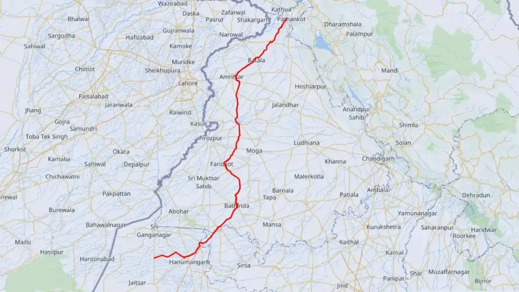 National highway 54 (nh54) map National highway 54 (nh54) map