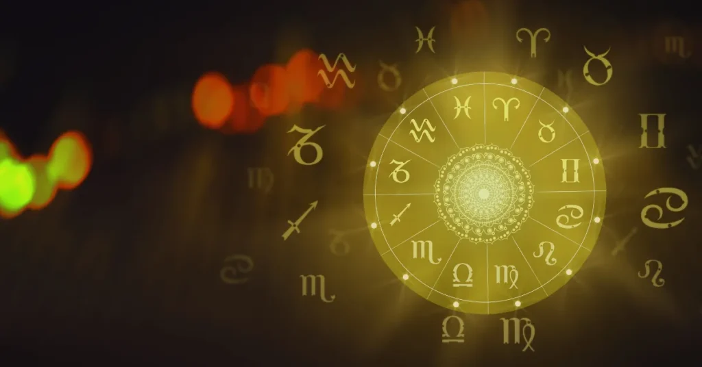 Astrological Forecast – Zodiac Energy Insights for June 15, 2025 Glowing zodiac wheel on a starry background symbolizing June 15, 2025 astrological insights.