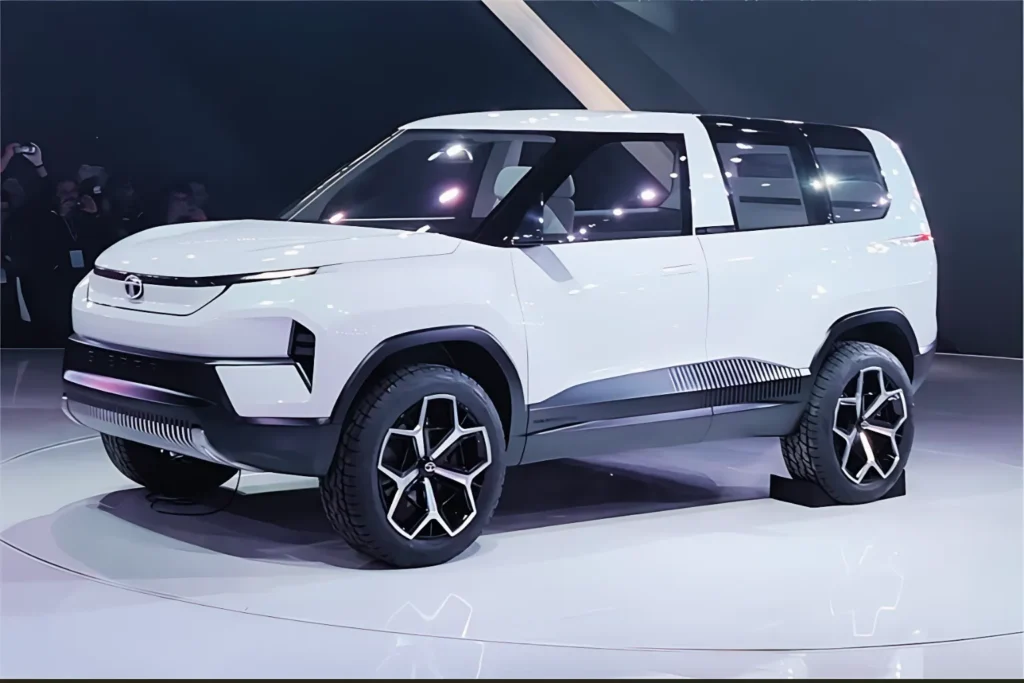 Tata Sierra 2025 showcased by Tata Motors with stunning new features and a modern design comeback