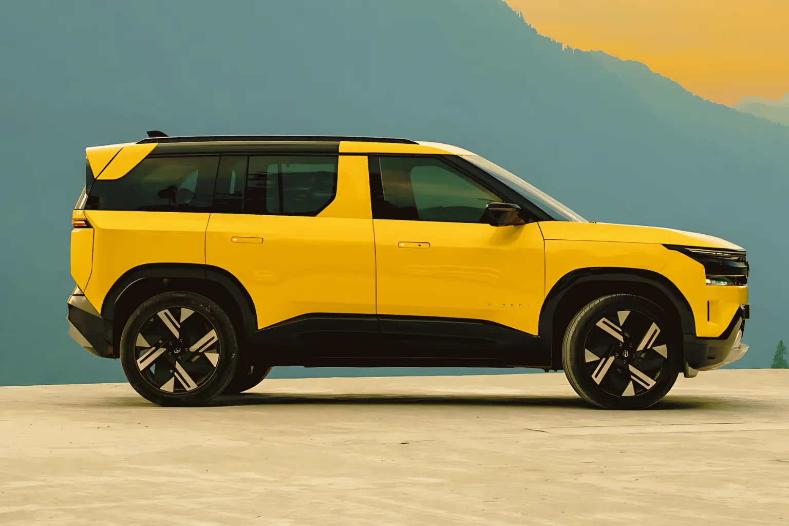 Tata Sierra 2025 showcased by Tata Motors with stunning new features and a modern design comeback