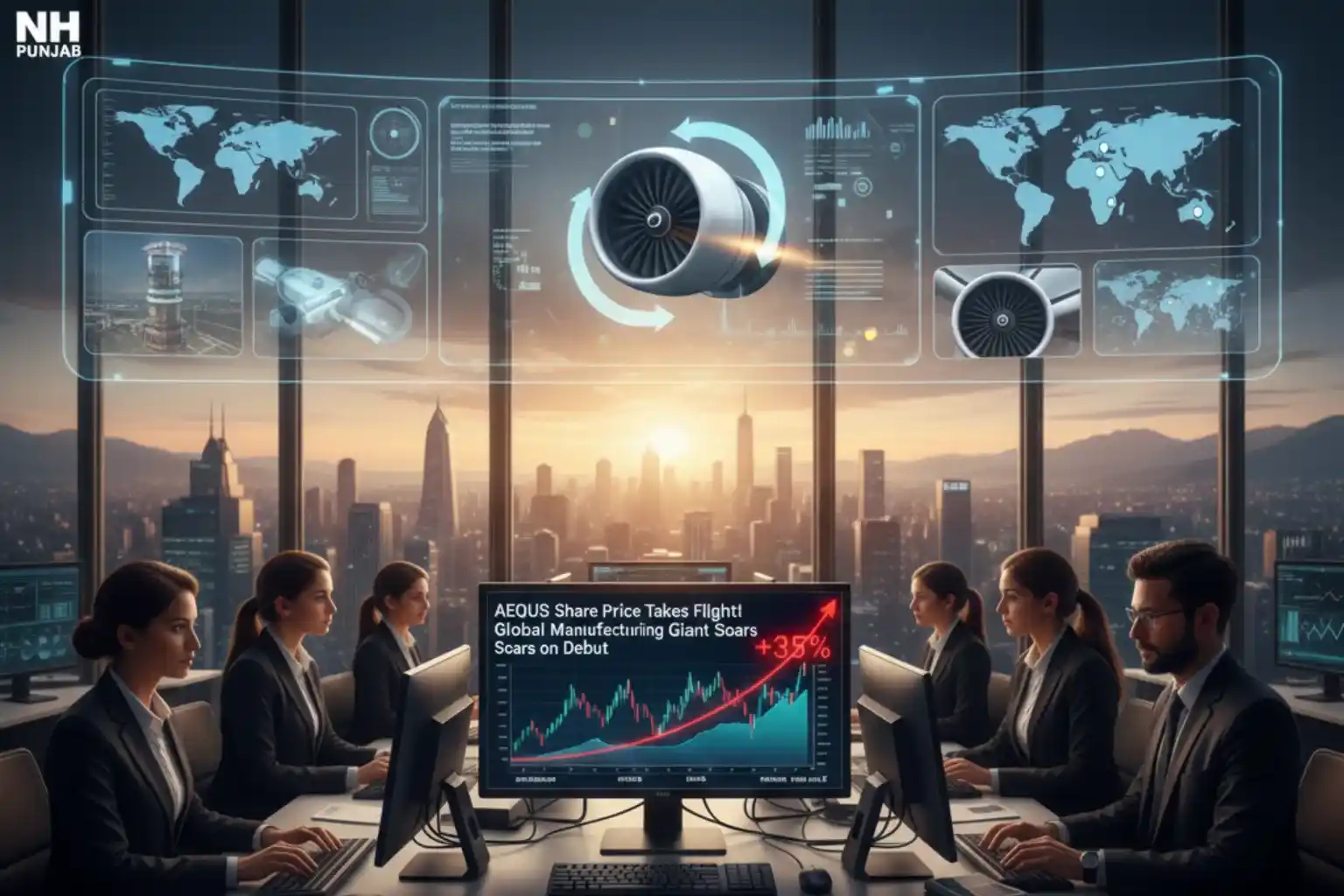 nh punjab Breaking News 33 Aequs Share Price Live: Aerospace Giant Lists Today with Massive Global Hype